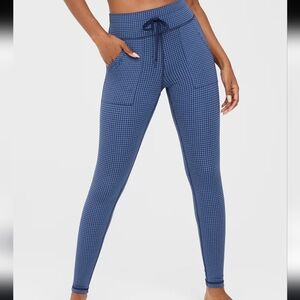 OFFLINE by AERIE Mini Houndstooth Drawcord Leggings